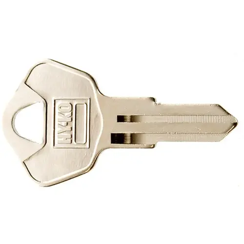 Hy-Ko 11010SS4 Key Blank, Stainless Steel, For: Sentry Safe Cabinet, House Locks and Padlocks