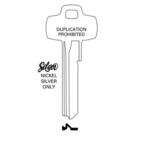 Jet 1A1WE1-JET Key Blank