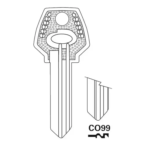 Jet CO99-JET Key Blank