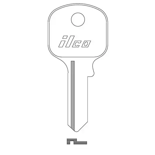 Kaba Ilco AB13-ILCO Key Blank