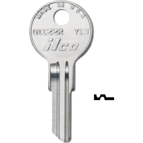 Kaba Ilco AL2830225B Key Blank For Yale Lockset, 01122R - pack of 10