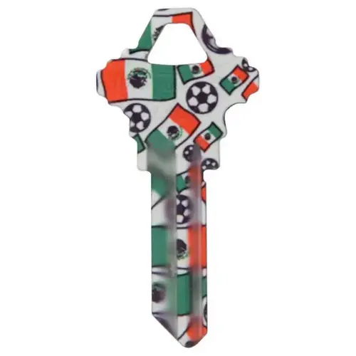 Kaba Ilco SC1-MEXICOFLAG-ILCO Key Blank