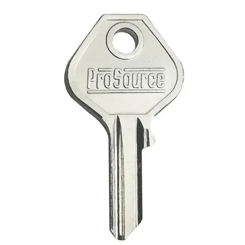 ProSource KB20-B Key Blank, Brass, Nickel, For: 238-6704 20 mm Brass Padlocks Sliver