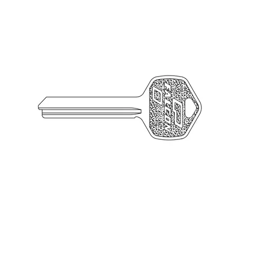 Falcon KB628-Y24 Key Blank