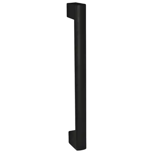 Hafele 902.00.703 Door Pull, Black, Single Concealed Mount CTC: 192 mm Matt, Black
