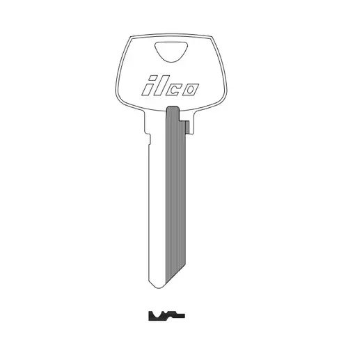 Kaba Ilco 01007LL -ILCO Key Blank