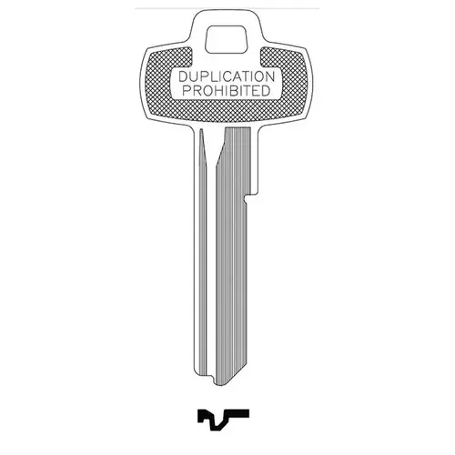 Kaba Ilco 1A1WG1-ILCO Key Blank