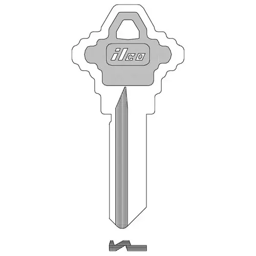 Kaba Ilco SC1-PC-AQUA-ILCO Key Blank