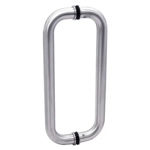 FHC CP12X12SA 12" Pull - 1" Diameter Back to Back Pull Handles - Clear Anodized