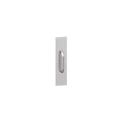 Hager 128991 39E 4" x 16" US19 FLAT BLACK