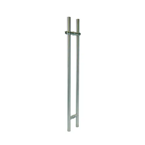 Bohle-Portals BA5213317 Bohle Locking Ladder Pull with Dust Proof Strike - 48" Length - Brushed Stainless