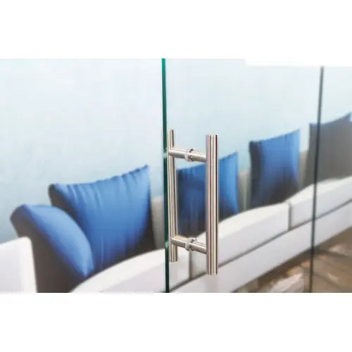 Bohle-Portals BA5213328 Bohle Architectural 1-1/4" Diameter Ladder Pull Brushed Stainless