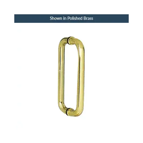 Brixwell H10X1BTB0B Oil Rubbed Bronze 10" Commercial Standard Back to Back Door Pull