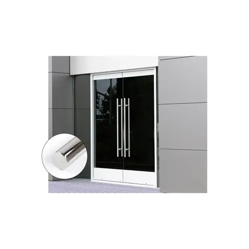 FHC 36LHPS Ladder Pull 1-1/4" 36" Overall - Polished Stainless Steel