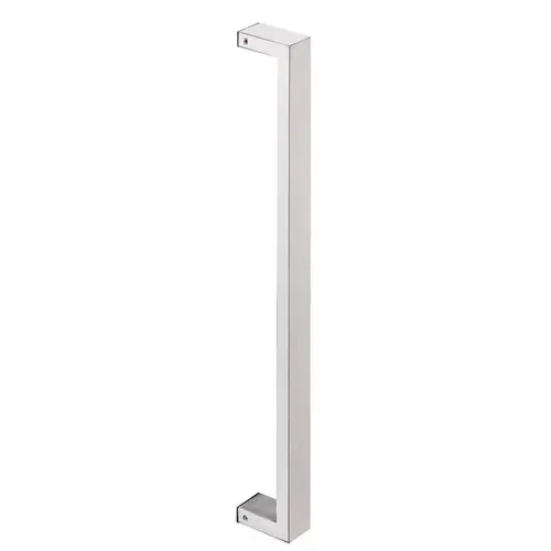 Hafele 903.03.076 Stainless Steel Pull Handle, Non-Threaded Standoff, A=615mm, C=600mm, Matt Finish