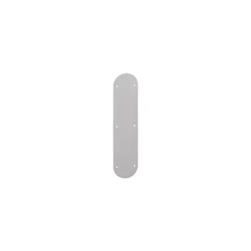 Hager 074256 A50T 3" x 12" Oval Push Plate Satin Bronze Finish