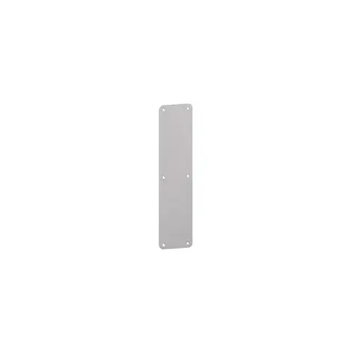 Hager 150804-XCP5 A40R 4" x 16" Round Corner Push Plate Bright Chrome Finish - pack of 5
