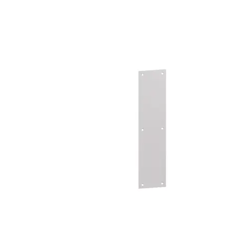 Hager 174234 100T 3-1/2" x 15" Push Plate with Square Corners Bright Chrome Finish
