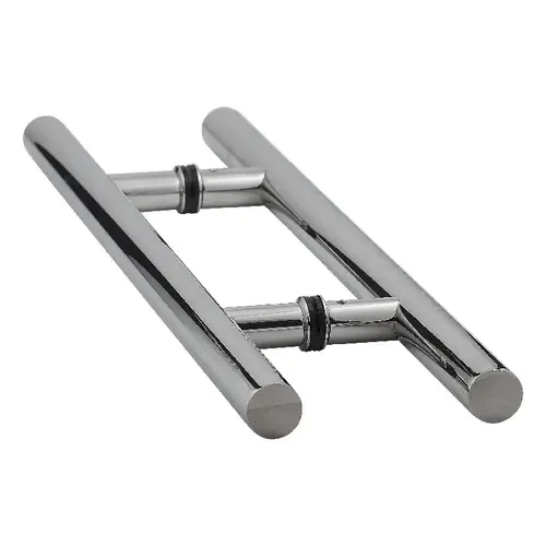 US Horizon HL-12BTB-PS 12 Inches Center To Center "H" Style Back To Back Mount Tubular Pull Polished Stainless Steel