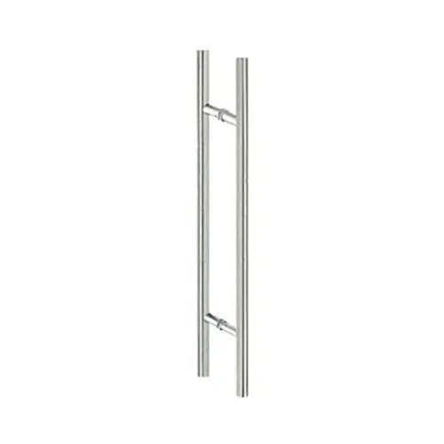 US Horizon HL-48BTB-PS 48 Inches Center To Center "H" Style Back To Back Mount Tubular Pull Polished Stainless Steel