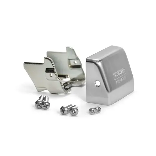 Sargent 565 32D 80 Series Metal End Cap Kit, Satin Stainless Steel