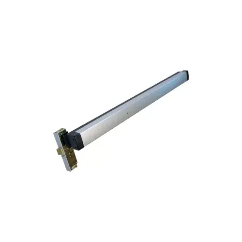 Adams Rite 8410-37136 8400 Narrow Stile Mortise Exit Device, Satin Aluminum Clear
