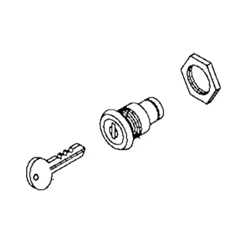 DETEX PP-5572-DT016 Cover Lock w/ Key