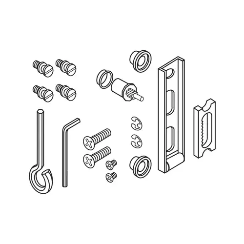 Falcon 4270902095 Auxiliary Pack for 990 / 1990 Flat Black Finish