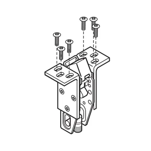 Corbin Russwin 650F71-8 Top Latch and Bracket Assembly for ED5800