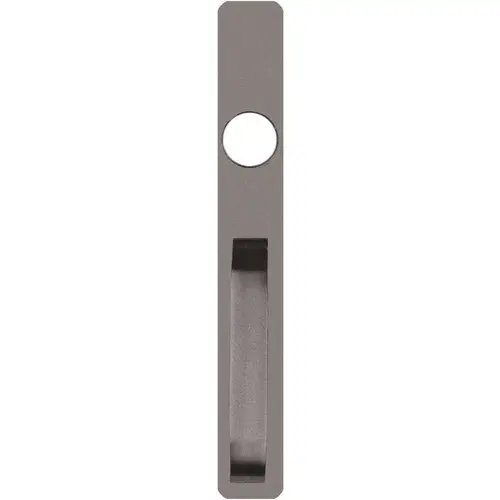DETEX 03AN 689 V Series Sprayed Aluminum Grade 1 Exit Trim, Night Latch Function, S Pull, Less Cylinder