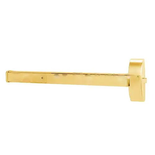 DORMA 9300A-605 9300 Series Rim Exit Device, Bright Polished Brass