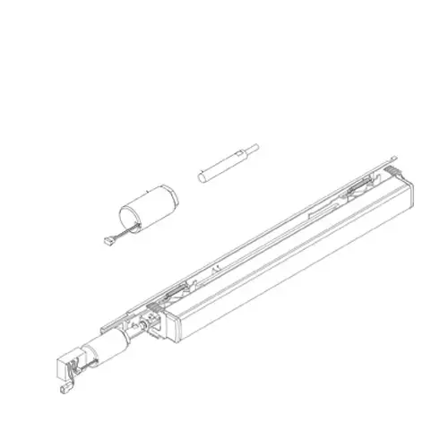 Falcon 650147 US26D Electric Latch Retraction Kit for 3' 24/25 Series Satin Chrome Finish