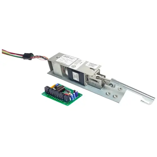 SDC LR100FCK-EM QuietDuo, Retrofit Motorized Electric Latch Retraction (ELR) Kit, EM Two Piece Space Saver Unit, First Choice Field Install Kit for 3790/3690 Exits, 30" Opening