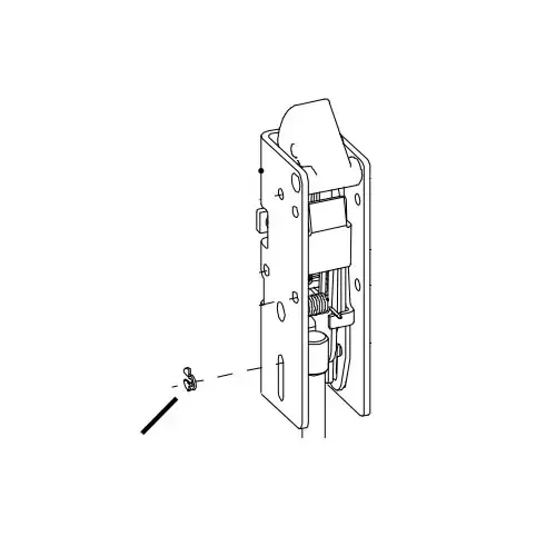 Von Duprin 090063 Latch Link Pin Retaining Ring for 98/9947, 98/9948