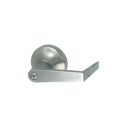 Yale Commercial AU446F 626 Exit Trim - 1800/2100/6100 Series Classroom, Key in Lever x Rose, Augusta Lever, 6 Pin Para Keyway, Grade 1, 626/US26D Satin Chrome