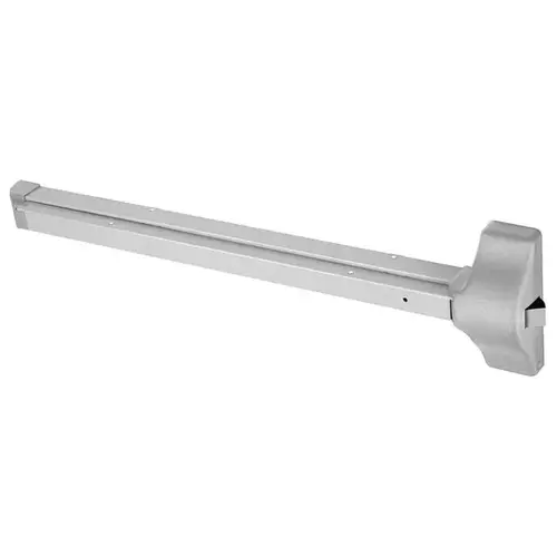 Yale Security Inc 1800F 36 689 3 Hour Fire Rated 3' Exit Only Economy Rim Exit Device Aluminum Finish