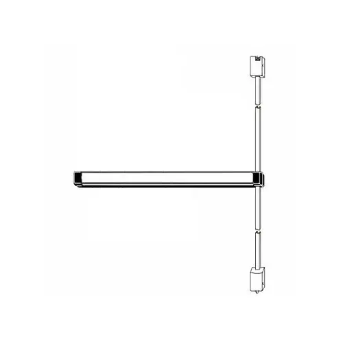 Adams Rite 8222MLR-30 Exit Device Dark Bronze Anodized Aluminum