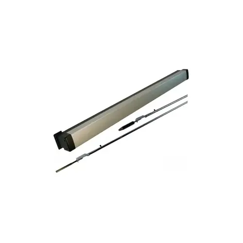 Adams Rite 8633MLR-36-24V Concealed Vertical Rod Exit Device (CVR), Motorized Electric Retraction (MLR), Fits Narrow and Wide Stile Aluminum Doors, Black Anodized (335), 36" x 96"