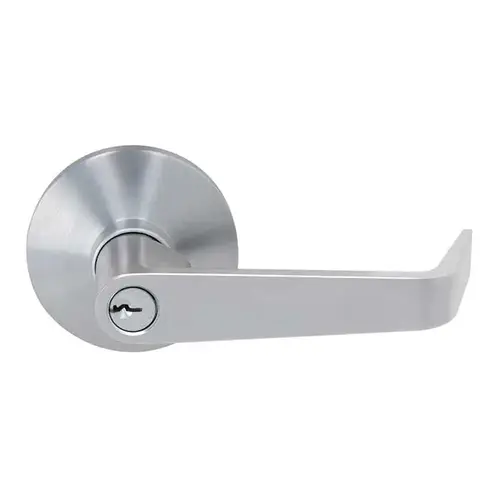 Cal Royal 8000S26D Storeroom Lever Trim, 6-Pin Schlage C Keyway KD, 626/US26D Satin Chrome