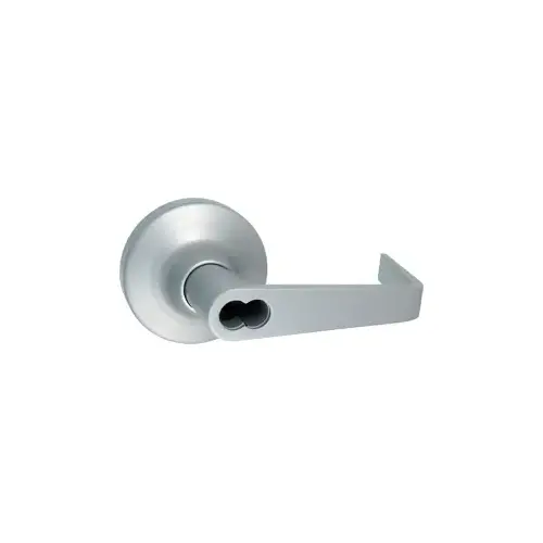 Dexter ED2000T-CLRM-R-SFIC-SP28 Exit Trim - SFIC Classroom Lever x Rose, SFIC Small Format IC Prep, Less Core, Powder Coated Aluminum SP28