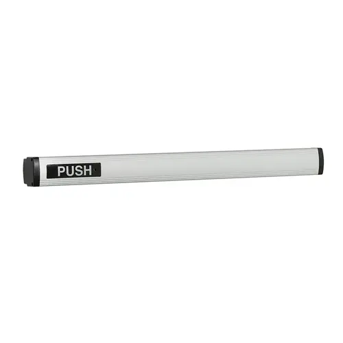 Falcon EL1490EO 48IN LHR US28 Exit Device Satin Aluminum Clear Anodized