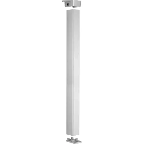 PHI 811 695 9 Standard 2" by 2" Removable Mullion, 9 Ft. Height, Dark Bronze Painted