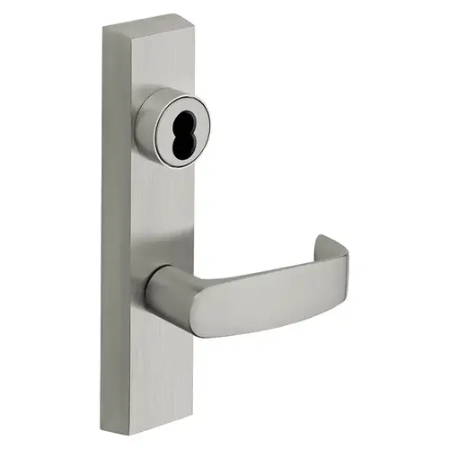 Sargent 70-776-8 ETL 24V RHRB 26D Fail Secure Trim, Power Off Locks Lever, Key Retracts Latch, SFIC Less Core, Rim Cylinder, 24V, RHR, L Lever, Satin Chrome