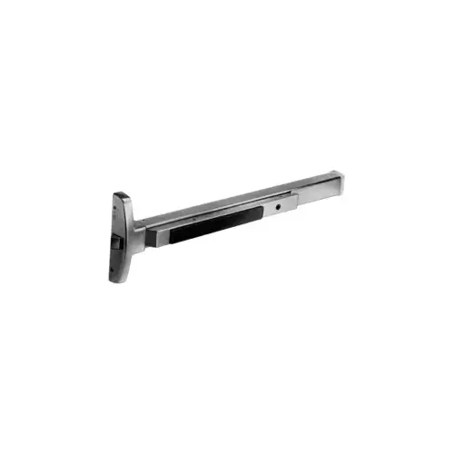 Sargent 8510F 32D Narrow Stile Rim Exit Device Exit Only for 33" to 36" x 7' Door Satin Stainless Steel Finish