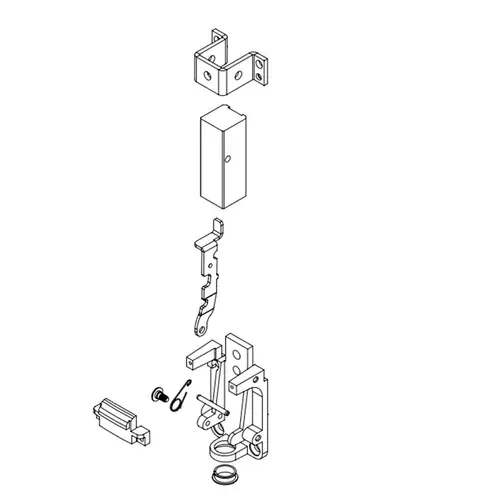 Sargent 97-2038 Bottom Case Assembly - Less Cover
