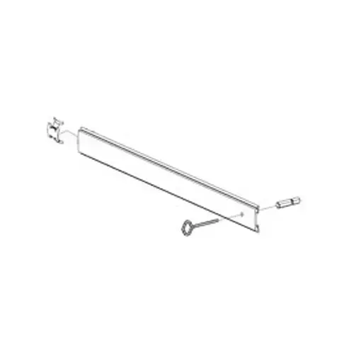 Von Duprin 050114 US26 Hex Dogging Conversion Kit 3' or 4' for 33A / 99, Bright Chrome Finish
