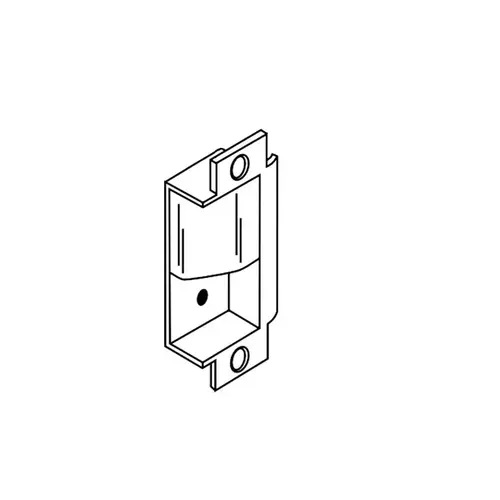 Yale Commercial 718 Exit Device Open Back Strike
