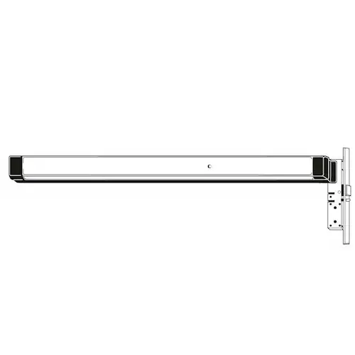 Adams Rite 8420-28236 Exit Device Dark Bronze Anodized Aluminum