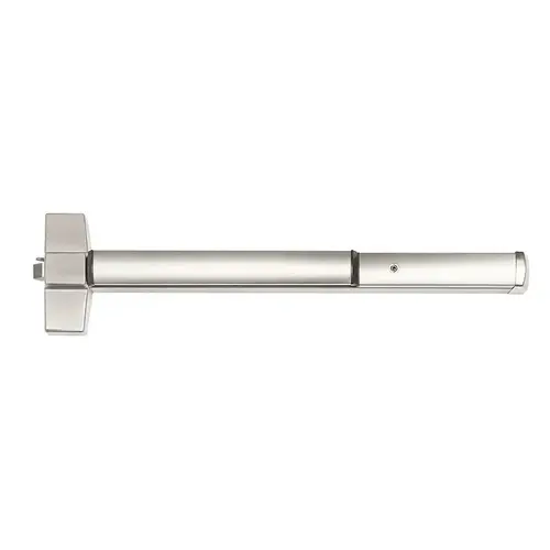 Corbin Russwin ED5200 630 MELR 3' PathLite Rim Exit Device with Electric Latch Retraction Satin Stainless Steel Finish