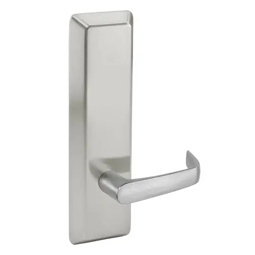 Corbin Russwin N910ET 630 RHR Right Hand Reverse Passage Newport Lever and Escutcheon Exit Trim Satin Stainless Steel Finish